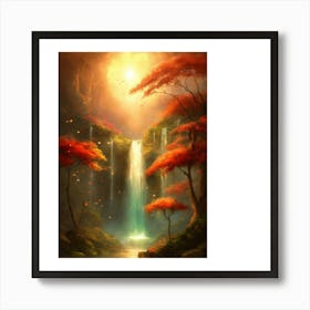 Waterfall 1 Art Print