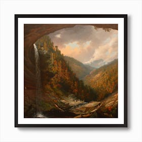 Cave In The Mountains 1 Art Print