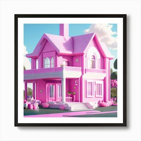 Barbie Dream House (24) Art Print