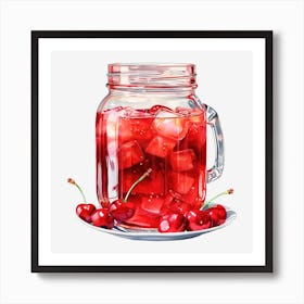 Cherry Iced Tea 5 Art Print