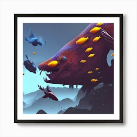 Fish In The Sea Art Print