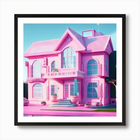 Barbie Dream House (829) Art Print