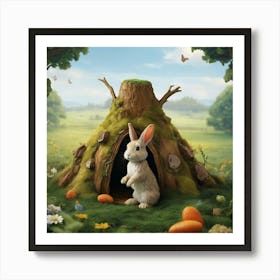 Easter Bunny Art Print