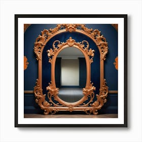 Rococo Mirror 2 Art Print