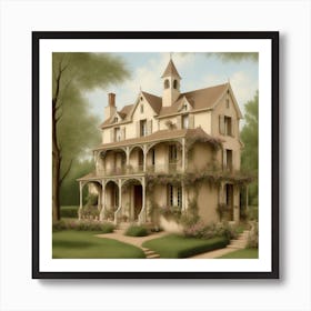 Victorian House Art Print