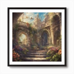 Fantasy Painting Art Print