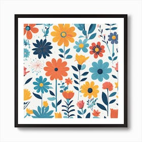 Floral Pattern Art Print