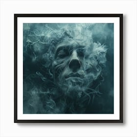 'Smoke' Art Print