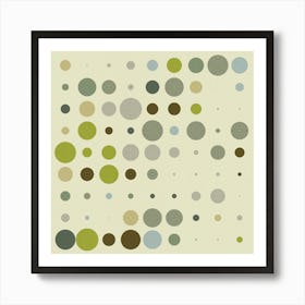 Retro Beginning (Generative) V1 Art Print