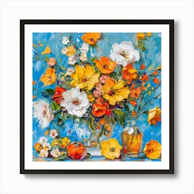 Flowers In A Vase 114 Art Print