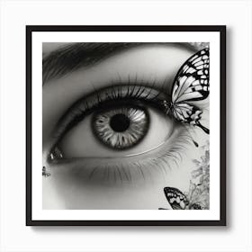 Black and white beauty  Art Print