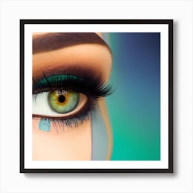 Egyptian Eye Art Print