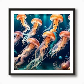 Oceanic Euphoria Art Print