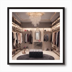 939405 Glamorous Dressing Room With Large Mirror, Hollywo Xl 1024 V1 0 Art Print