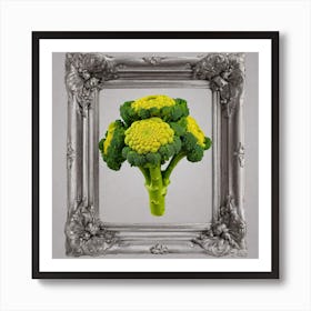 Floret Of Broccoli 1 Art Print