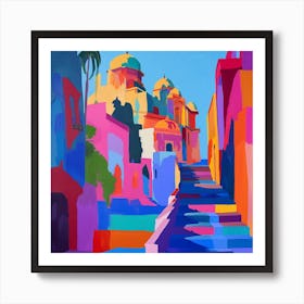 Abstract Travel Collection Jaipur India 2 Art Print
