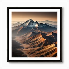 Monte Apeninos Art Print