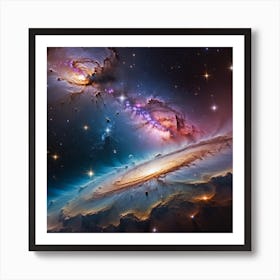 Nebula Art Print