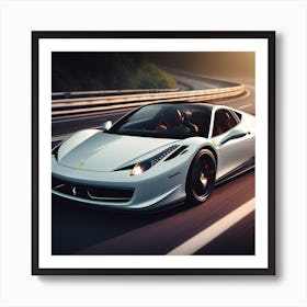 Ferrari 458 Italia Art Print