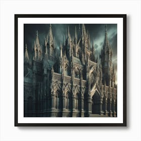 Gothic Cathedral 2 Art Print