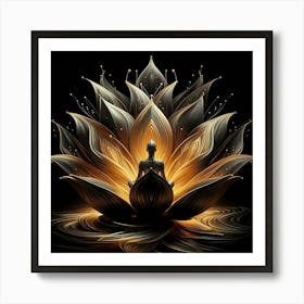 Lotus Flower 137 Art Print