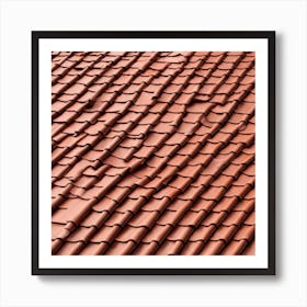 Tiled Roof 8 Art Print