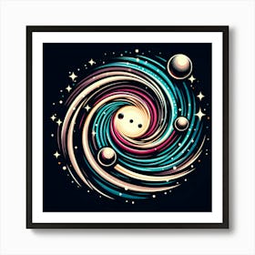 Spiral Galaxy 2 Art Print