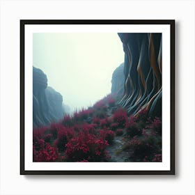 Rocky Landscape Art Print