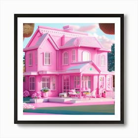Barbie Dream House (495) Art Print
