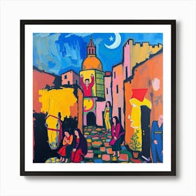 Street Scene 3 Art Print