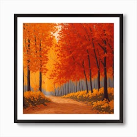 Autumn Forest Art Print