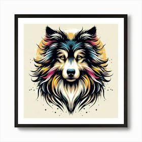 Cute dog Art Print