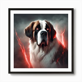 Ghost Dog Art Print