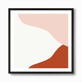 Abstract Color Block Art Print