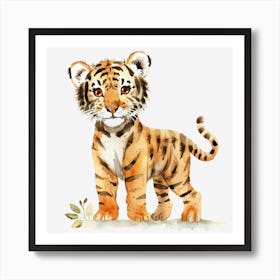 Tiger Cub 1 Art Print
