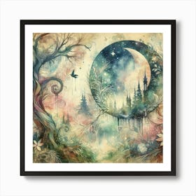 Fairytale Forest 7 Art Print