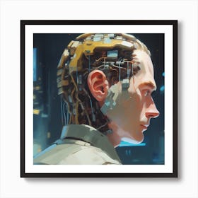 Cyborg 73 Art Print