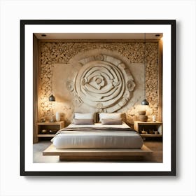 Asian Bedroom Design 1 Art Print