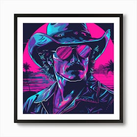 Cowboy Hat 3 Art Print