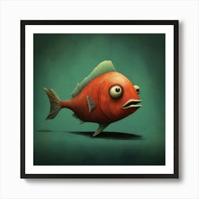 Cute Fish 1 Art Print