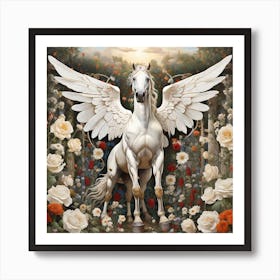 Angel Of The Garden Art Print