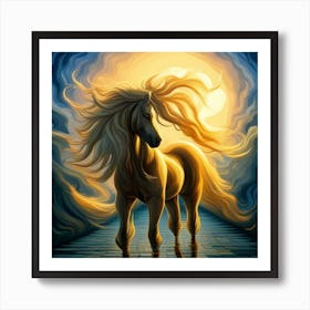 Ethereal Horse Art Print