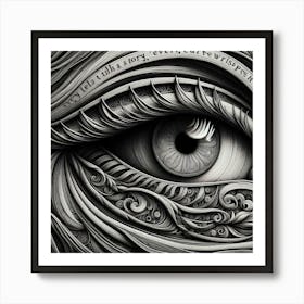 Eye Of The Beholder Art Print