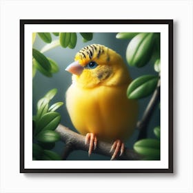 Yellow Finch Art Print