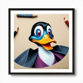 Donald Duck 28 Art Print