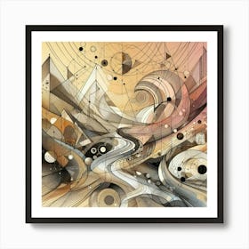 Abstract Painting 27 Art Print