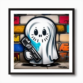 Ghost 9 Art Print