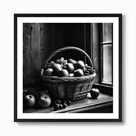 Basket Of Fruit 18 Art Print