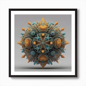 Fractal Art Art Print