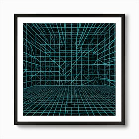 Abstract Space Art Print